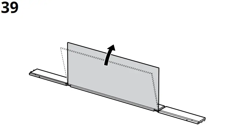 IKEA AA 2279317 2 Idanaes High Cabinet with Glass Doors and 1 Drawer - Product Overview 65