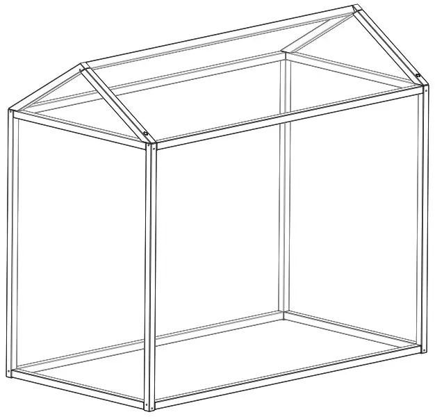 South Shore 13701 Bed House - cover