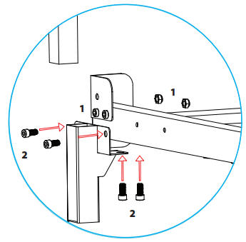 HYDROFARM-Active-Aqua-Rolling-Bench-Trellis-Support-Kit-fig 4