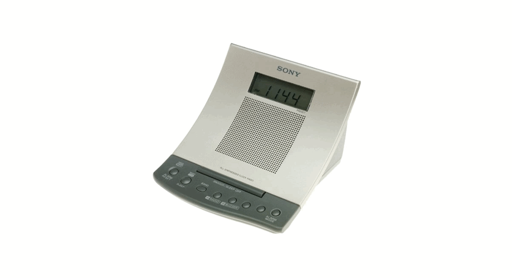 Sony Icf-c703 Fm Pll Synthesized Clock Radio Instruction Manual