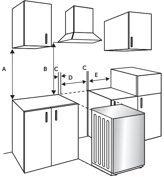 BUSH CTFS60DFCB Double Oven Dual Fuel Cooker -Control panel3