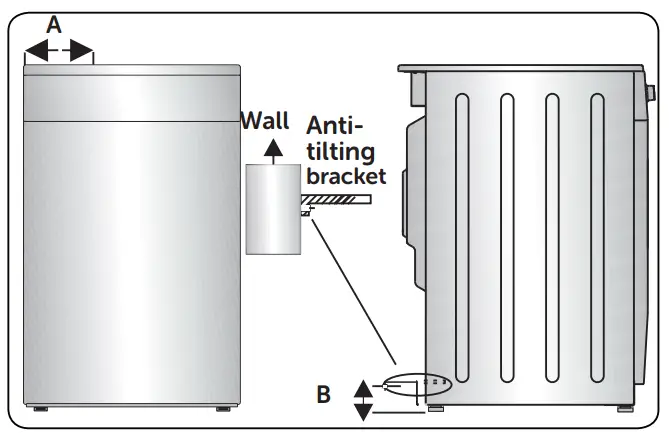 BUSH CTFS60DFCB Double Oven Dual Fuel Cooker - kit1