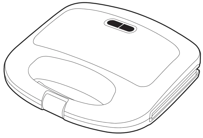 Ideal IK2501 Sandwich Maker -