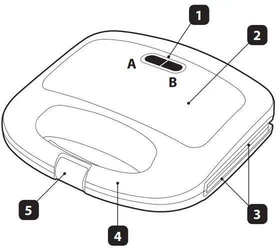 Ideal IK2501 Sandwich Maker - OPERATING INSTRUCTION