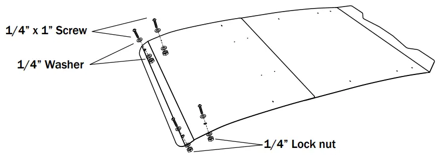 AFX MOTORSPORTS TEC058 Aluminum Roof - tighten1