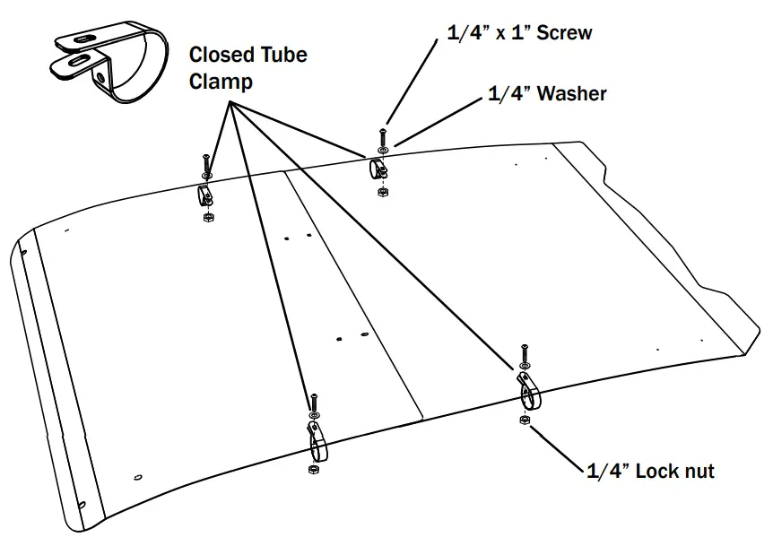 AFX MOTORSPORTS TEC058 Aluminum Roof - tighten3