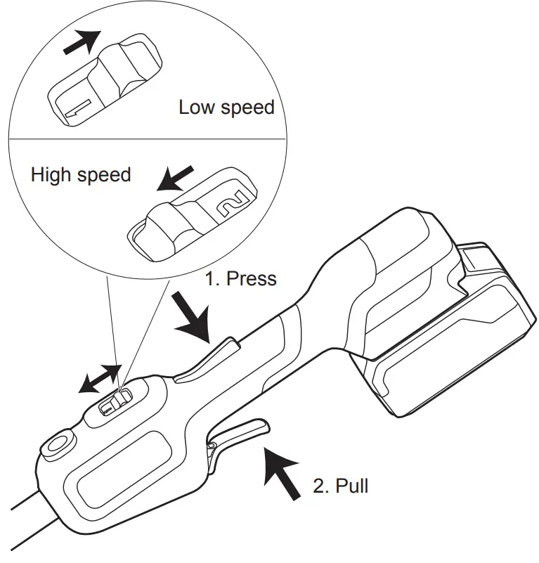greenworks P0804459-00 2 In 1 String Trimmer and Edger - INSTALLATION 6