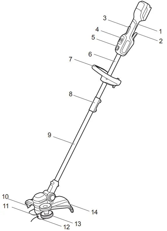 greenworks P0804459-00 2 In 1 String Trimmer and Edger - overview