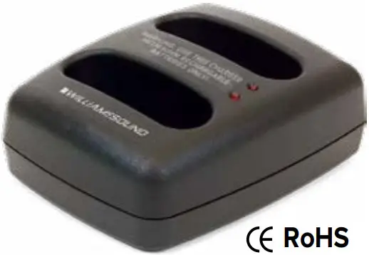 WILLIAMS AV CHG 3502 Dual Bay Charger