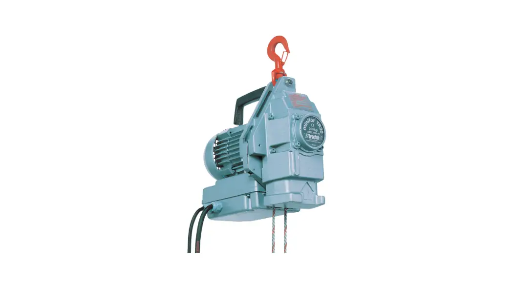 Tractel Tr10 Minifor 115 V Portable Electric Hoist Instruction Manual