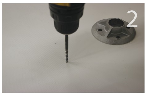 Quick Mount PV QM-QBP-4.5-M1 4.5 Inch QBase Post Style Mount with Mill Finish - fig 1