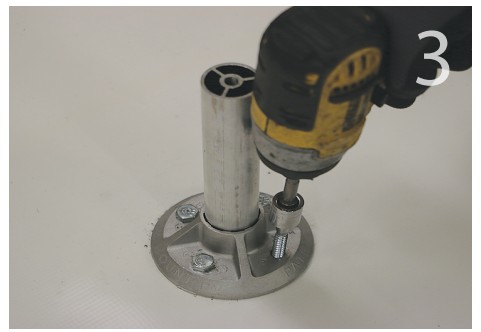 Quick Mount PV QM-QBP-4.5-M1 4.5 Inch QBase Post Style Mount with Mill Finish - fig 2Quick Mount PV QM-QBP-4.5-M1 4.5 Inch QBase Post Style Mount with Mill Finish - fig 2