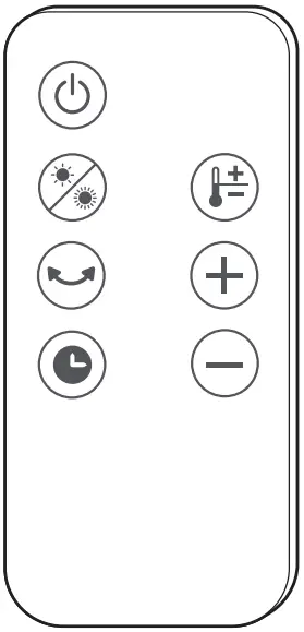 OLIMPIA SPLENDID 99264 Fan Heater - remote control