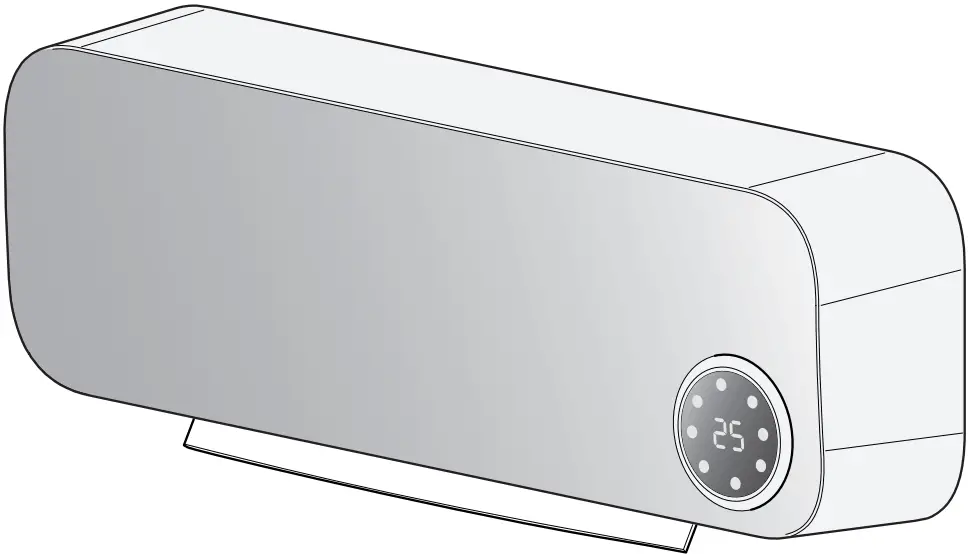 OLIMPIA SPLENDID 99264 Fan Heater