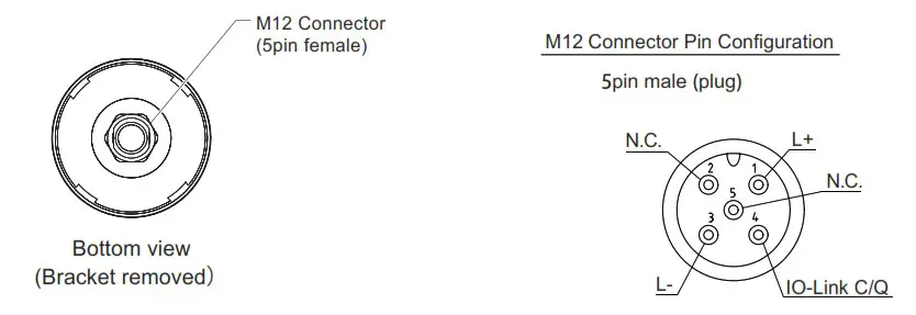 PATLITE LB6 IL IO Link Signal Tower - Names and Dimensions 2
