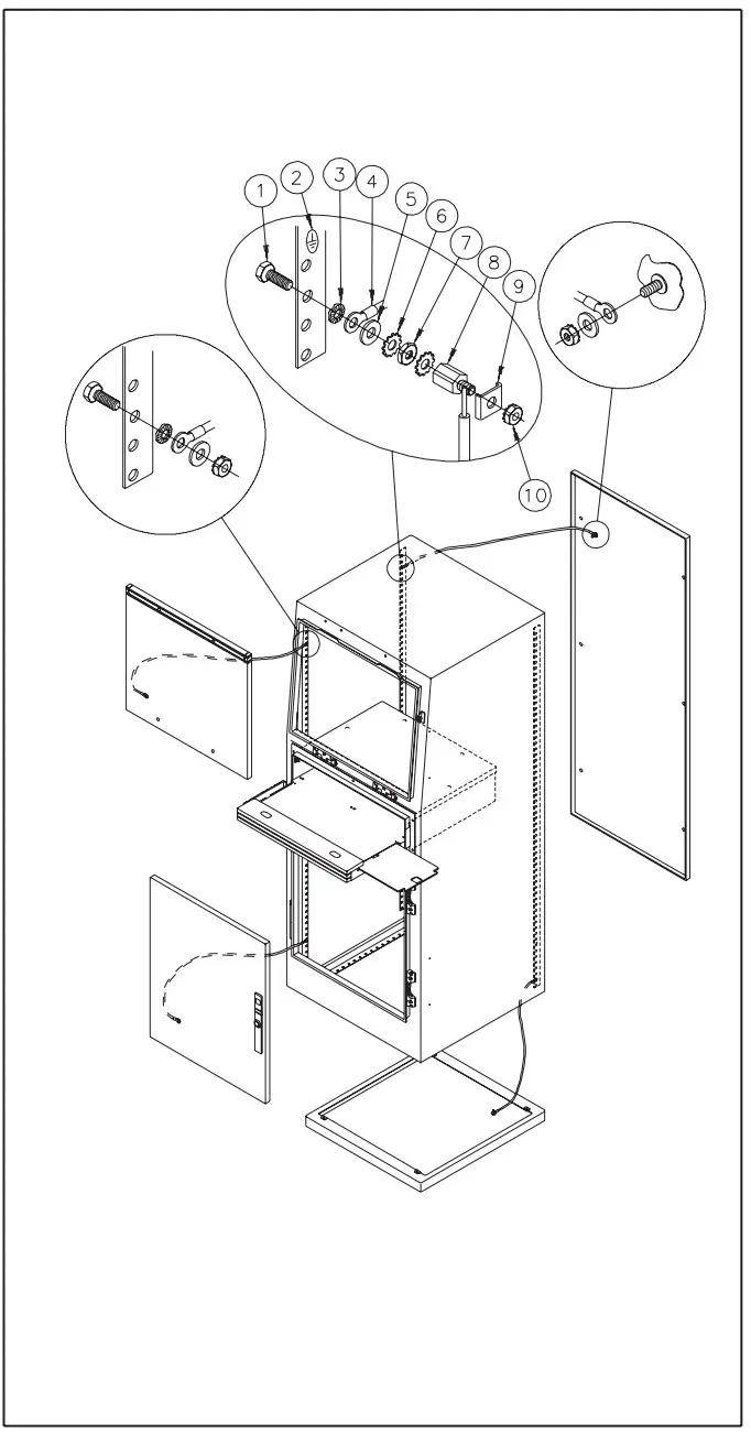nVent HOFFMAN P-N 47302001 Wall Mounted Industrial Enclosures - Fig 3