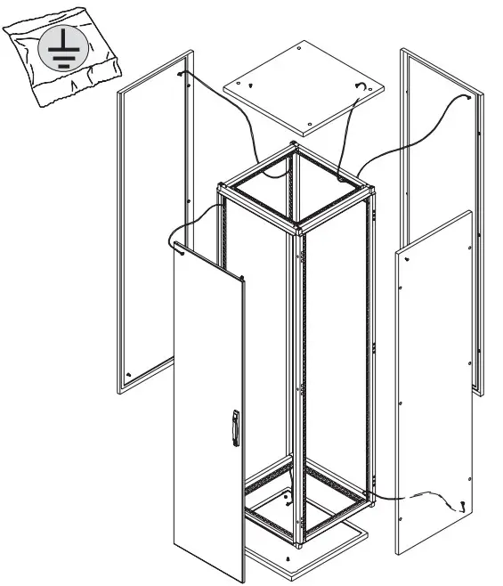 nVent HOFFMAN P-N 47302001 Wall Mounted Industrial Enclosures