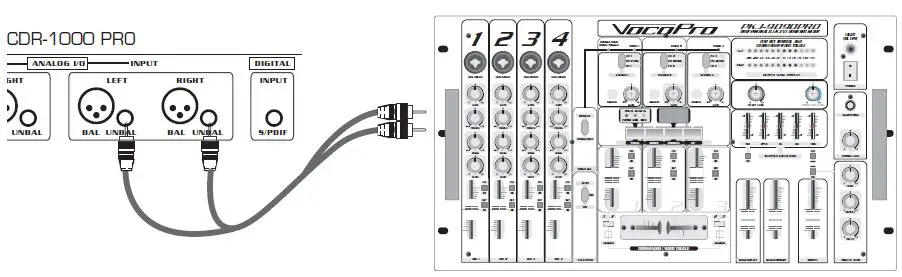 VocoPro CDR-1000 Pro Professional Single Space CD Recorder and Player-fig- (11)