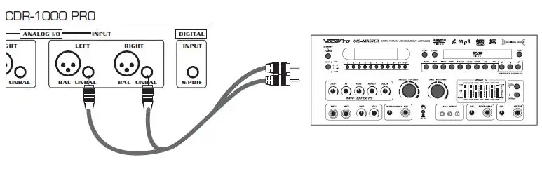 VocoPro CDR-1000 Pro Professional Single Space CD Recorder and Player-fig- (7)