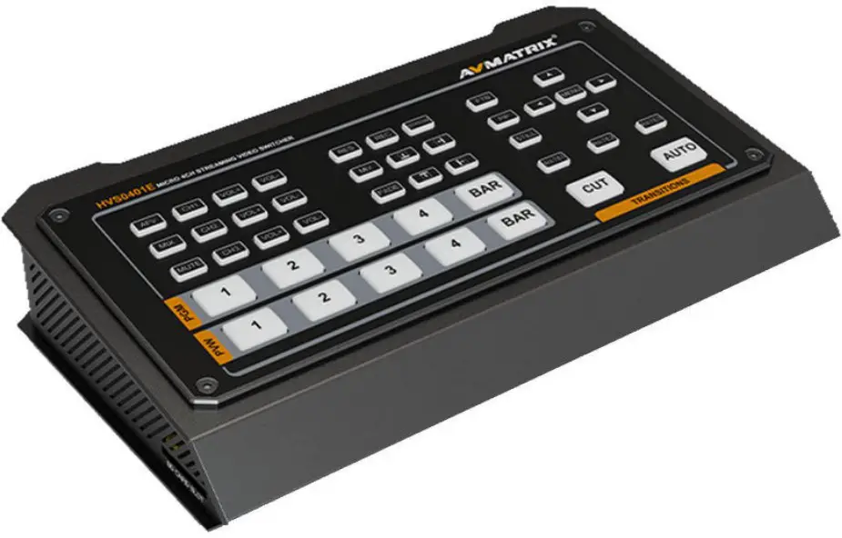 AVMATRIX HVS0401E 4-CH Video Switcher
