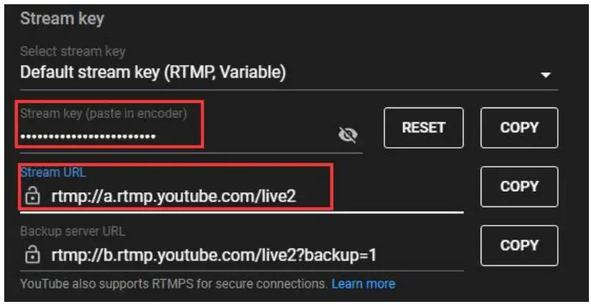 Network push streaming