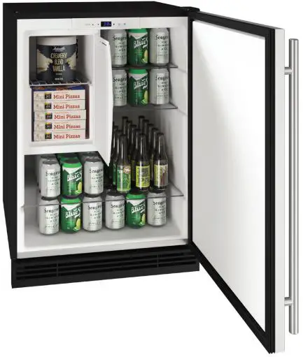 U-LINE HRF124 24 Inch Refrigerator-Freezer-FIG1