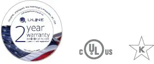 U-LINE HRF124 24 Inch Refrigerator-Freezer-FIG5