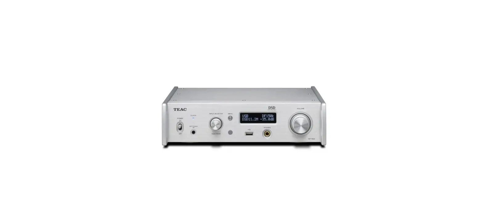 Teac Nt-503 Preamp With Bluetooth User Manual
