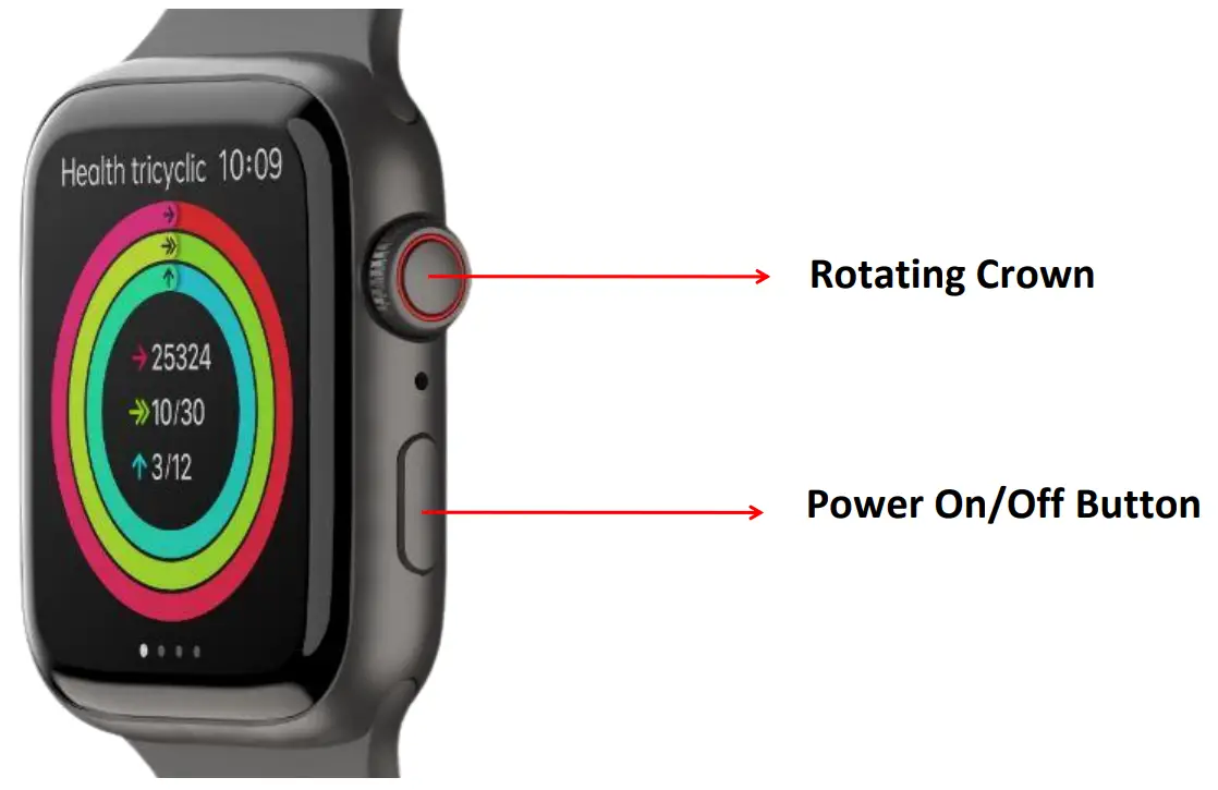 pTron Force X12S Bluetooth Smartwatch - smartwatch