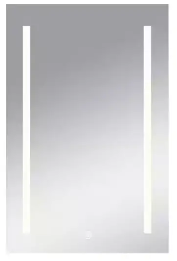 Interbath ITBB MCB3020L Rectangular Black Aluminum Surface Mount