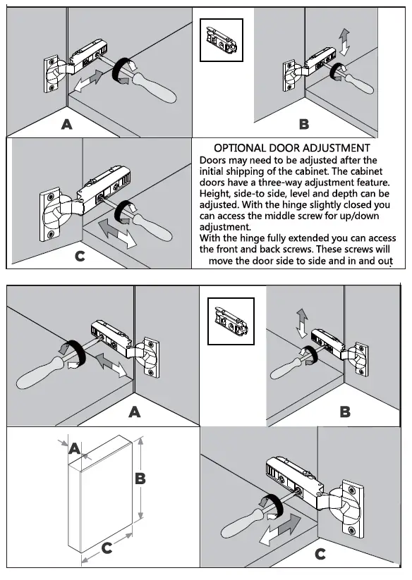 Interbath ITBBGMCB3020L Rectangular Black Aluminum Surface Mount 10