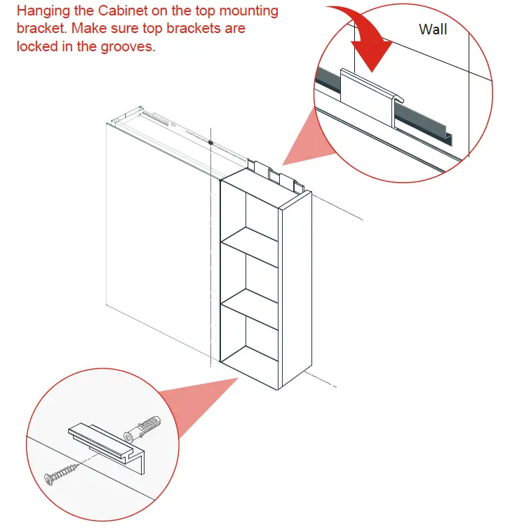 Interbath ITBBGMCB3020L Rectangular Black Aluminum Surface Mount 13