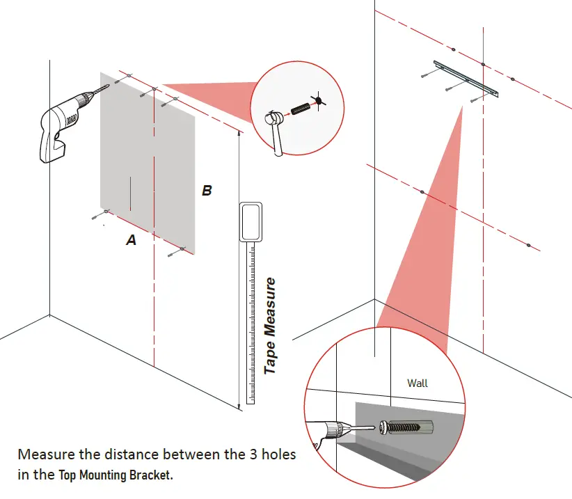 Interbath ITBBGMCB3020L Rectangular Black Aluminum Surface Mount 8