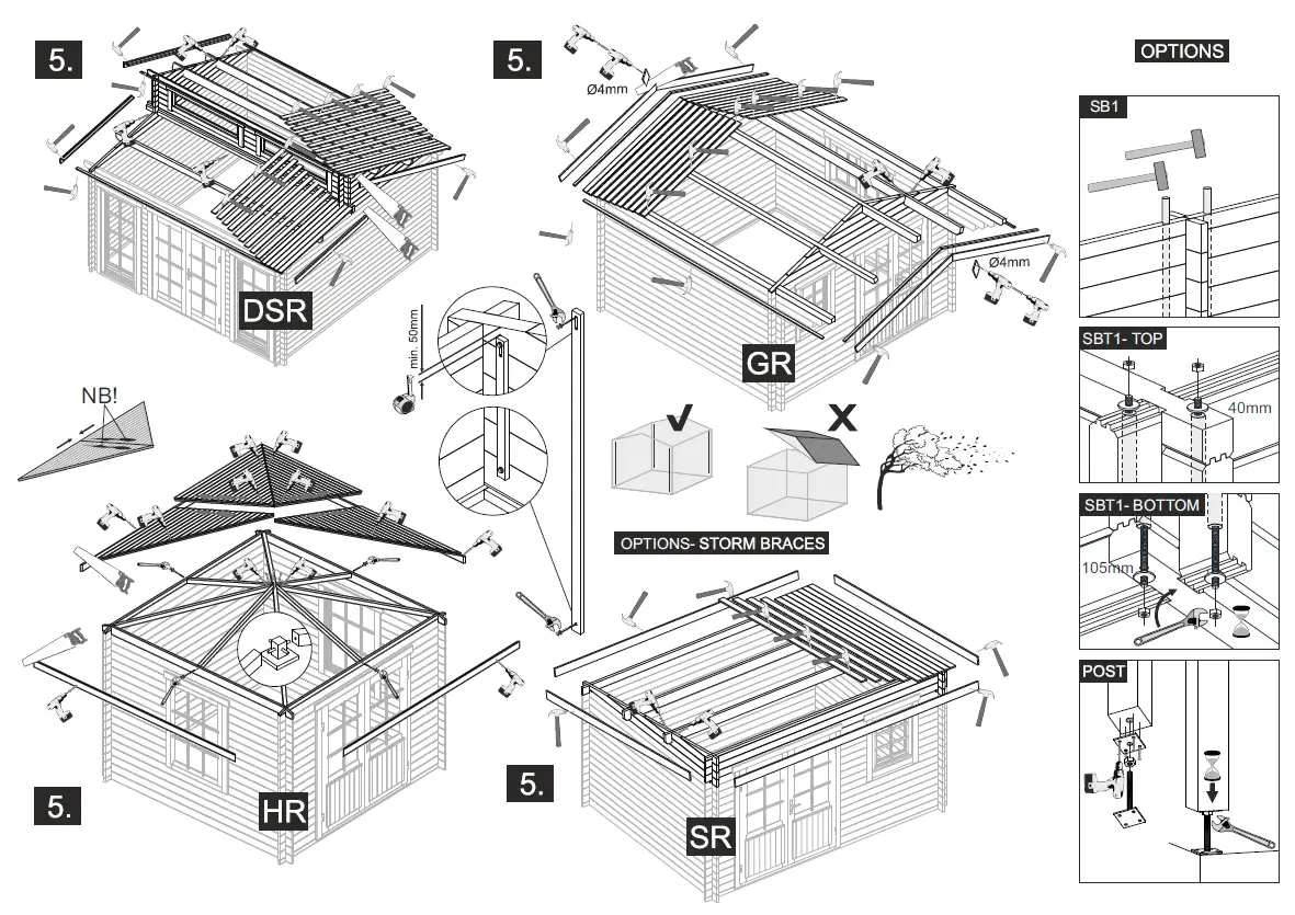 Polhus Berit28 Beautiful Shed 11