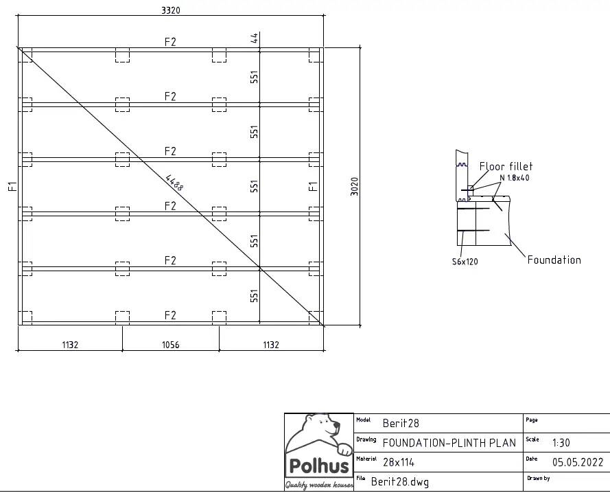 Polhus Berit28 Beautiful Shed 8