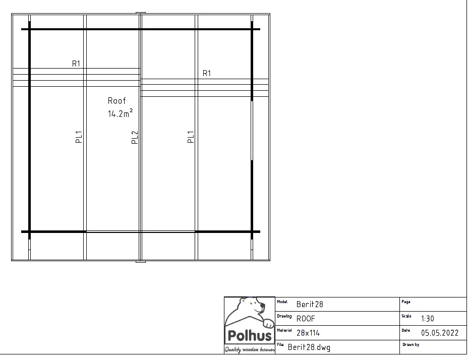 Polhus Berit28 Beautiful Shed 9