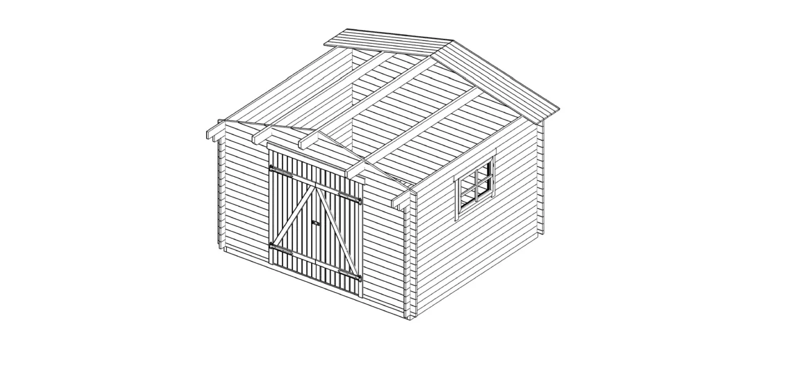 Polhus Berit28 Beautiful Shed Instruction Manual