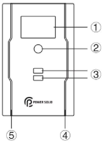 POWER SOLID PS-PGU1000V2B7T Line Interactive Gaming UPS - LED INDICATOR