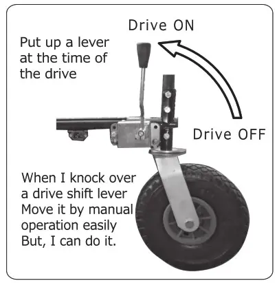 TOOLOTS 2K8QE229W 550lbs Wheelbarrow Utility Electric Cart - How to operate and Attention for use 4