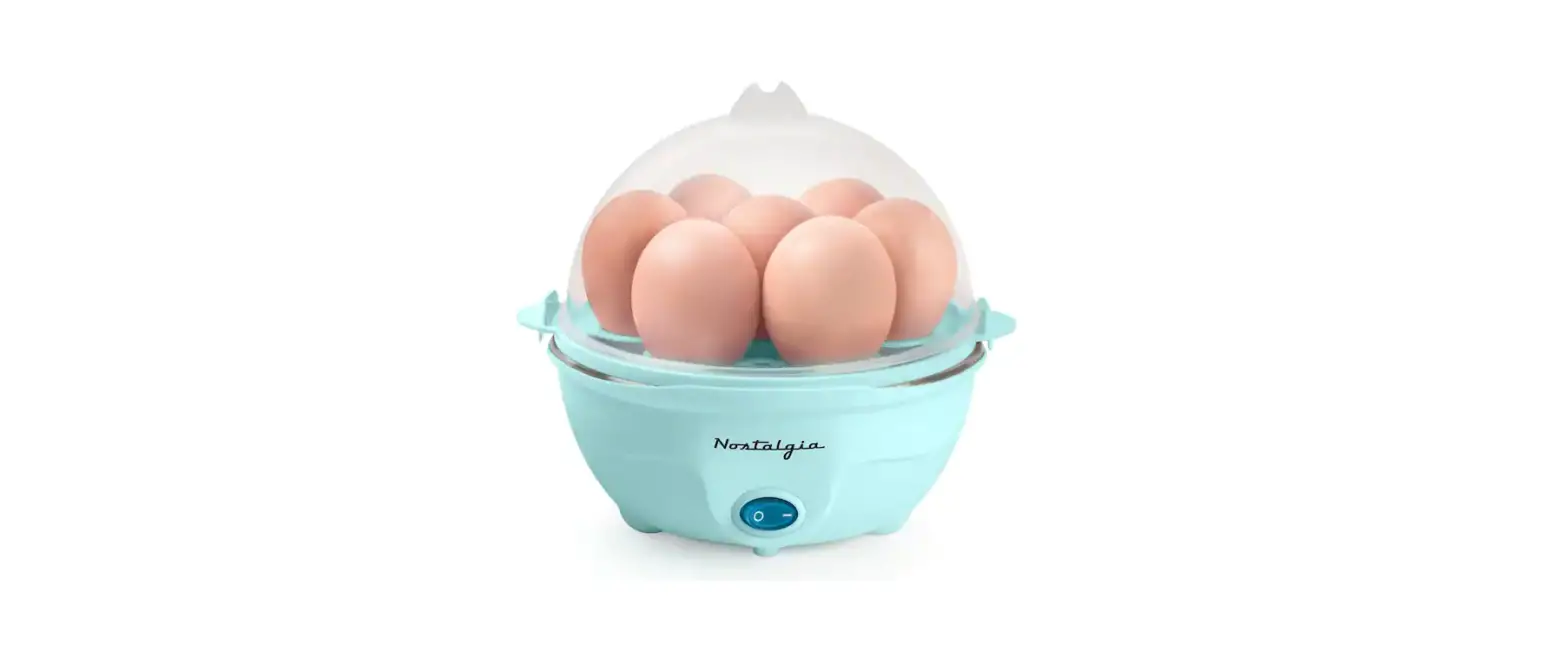 Nostalgia Ec7aq 7-egg Aqua Egg Cooker User Manual Nostalgia Ec7aq 7-egg Aqua Egg Cooker User Manual