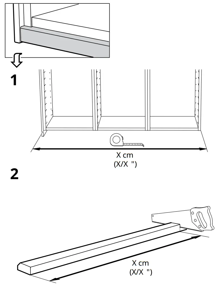 IKEA FÖRBÄTTRA Cover Panel off White 62x80 cm - Figure 12