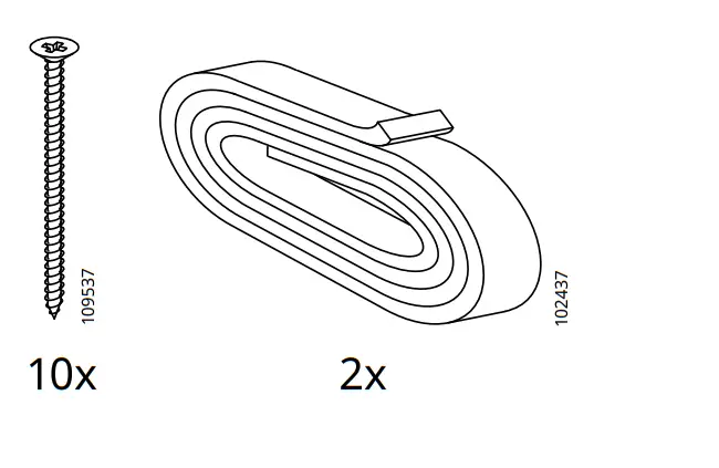 IKEA FÖRBÄTTRA Cover Panel off White 62x80 cm - Figure 2