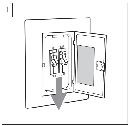 MONTE CARLO 3CLNCSM52MBK Collins Coastal Smart 52 Inch Ceiling Fan - Service pane