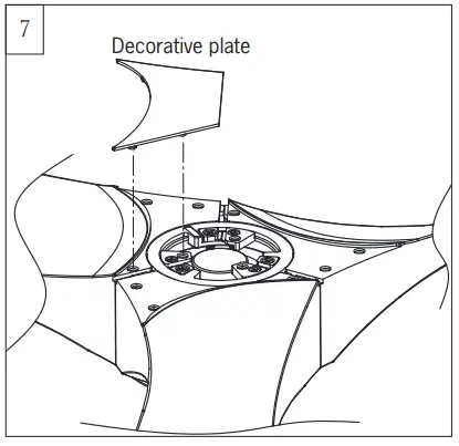 MONTE CARLO 3CLNCSM52MBK Collins Coastal Smart 52 Inch Ceiling Fan - Service pane2