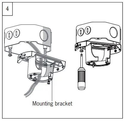MONTE CARLO 3CLNCSM52MBK Collins Coastal Smart 52 Inch Ceiling Fan - mounting bracket