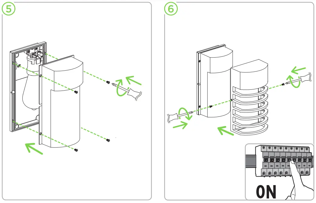LUTEC 5207601012 Fulton Outdoor Wall Washer Light - Bulb Change 2