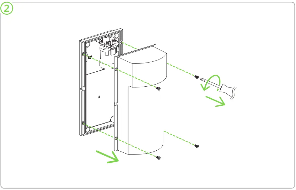 LUTEC 5207601012 Fulton Outdoor Wall Washer Light - Installation 2
