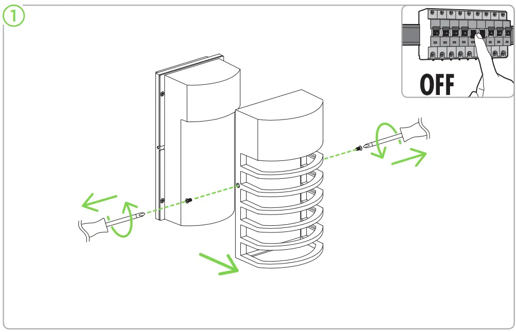 LUTEC 5207601012 Fulton Outdoor Wall Washer Light - Installation