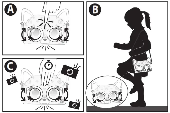 Purse Pets T26700 0046 20139590 Metallic Magic Puppy - GO MODE 1