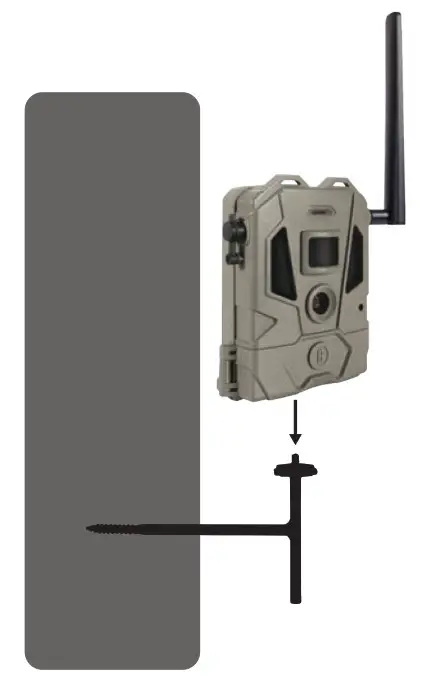 Bushnell 119904D Cellucore 20 Dual Sim Trail Camera - CAMERA socket